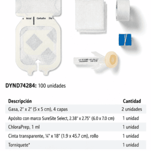 kit de inicio intravenoso ChloraPrep